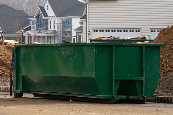 you can rent a construction dumpster for as long as you need it, with flexible rental options available